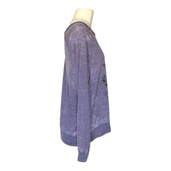 Miken Flow Create Your Own Magic Sweatshirt Gray Long Sleeve Women's Size small - Picture 3 of 8